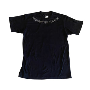 THIGHBRUSH® - THIGHBRUSH NATION - Men's T-Shirt - Black